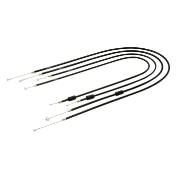 Bowdenzugsatz (schwarz), MZ TS125, TS150 mit Hochlenker